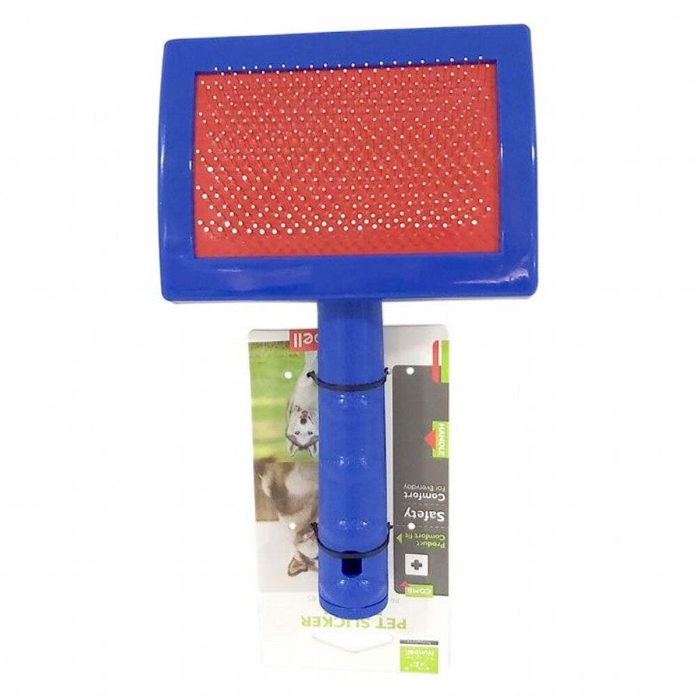 Nunbell Large Dog Brush with Bead-Tipped Bristles 18 cm