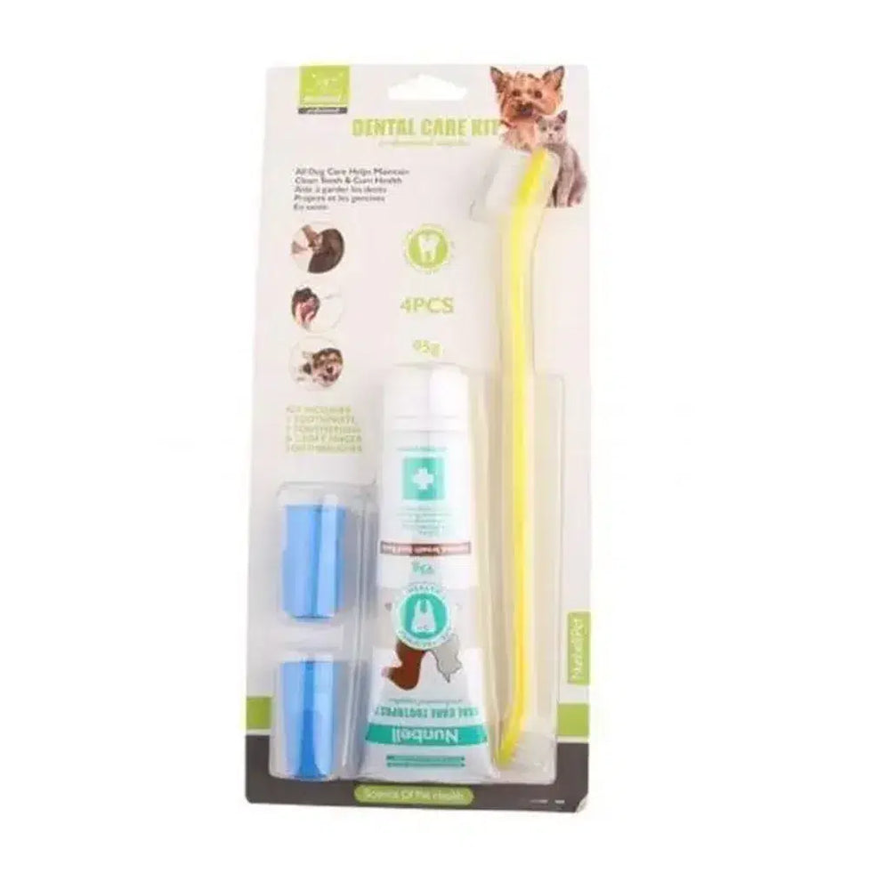 Nunbell Meat Flavored Cat & Dog Dental Cleaning Kit