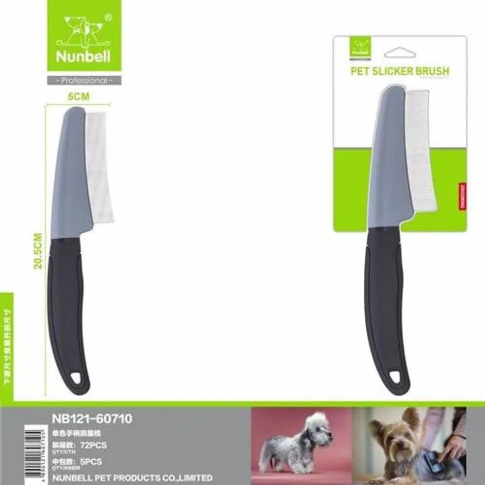 Nunbell Fine Wire Pet Grooming Comb for Cats & Dogs Medium