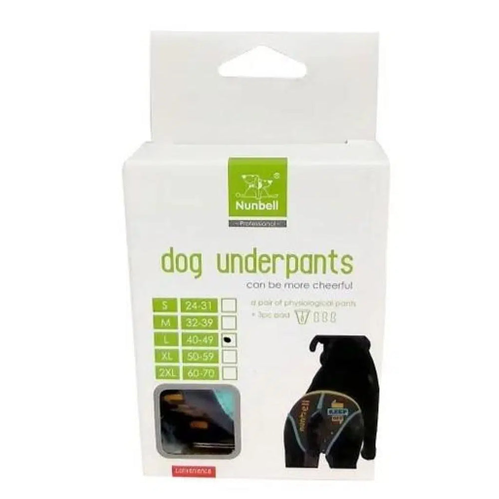 Nunbell Dog Diaper Panties for Comfort and Hygiene Large