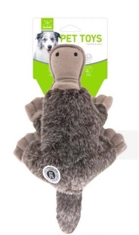 Nunbell Plush Platypus Squeaky Dog Toy Durable 30 cm