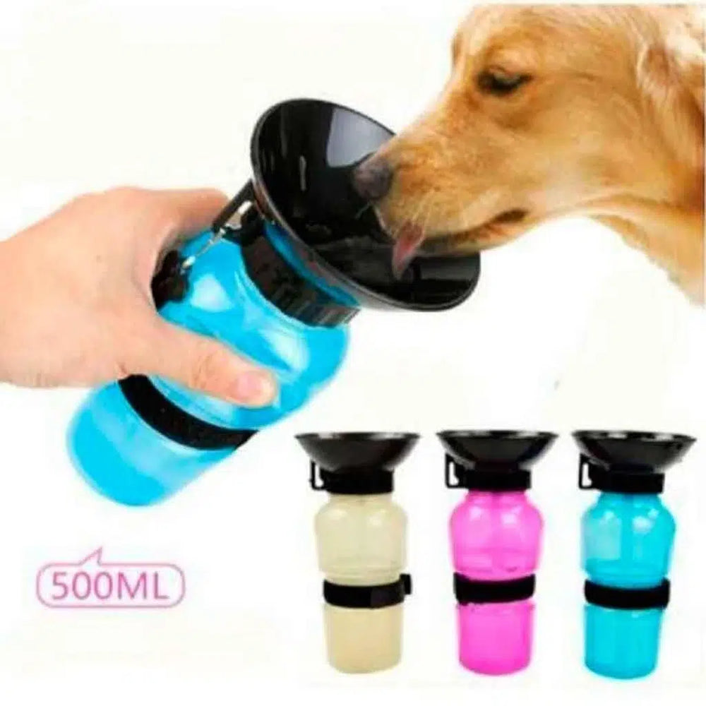 Nunbell Dog Travel Water Bottle Portable Dispenser 500ml