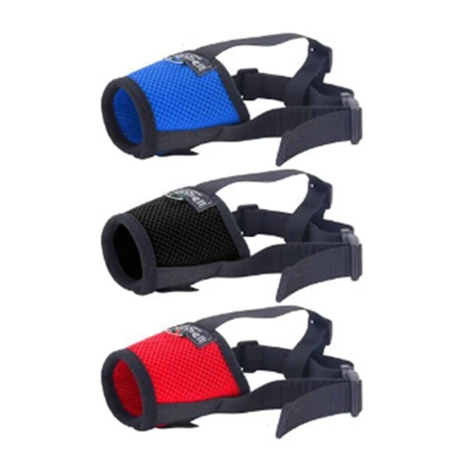 Nunbell Fabric Dog Muzzle No:3 Adjustable Nylon for Large Dogs