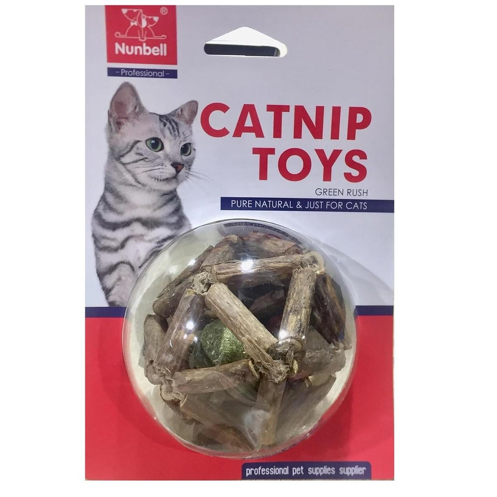 Nunbell Matatabi Catnip Ball Natural Interactive Cat Toy 7cm