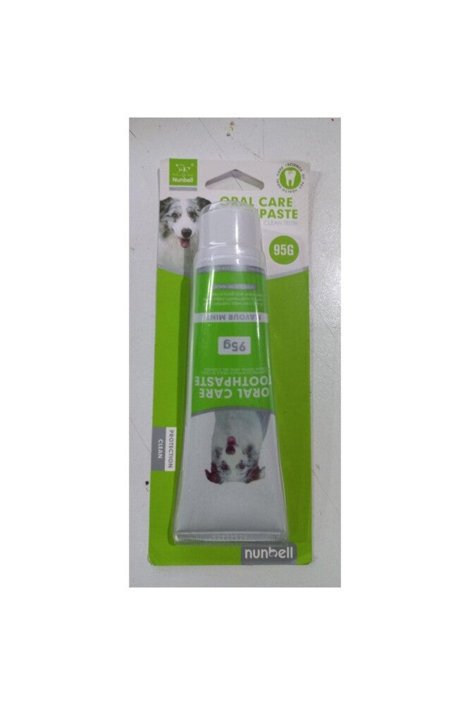 Nunbell Mint Dog Toothpaste for Fresh Breath, 95g
