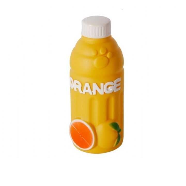 Nunbell Orange Squeaky Dog Toy for Active Play 13 cm