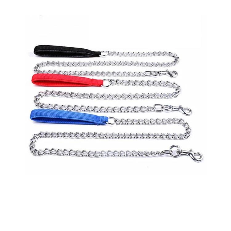 Nunbell Soft Leash Chain 3mm x 120 cm for Small to Medium Dogs