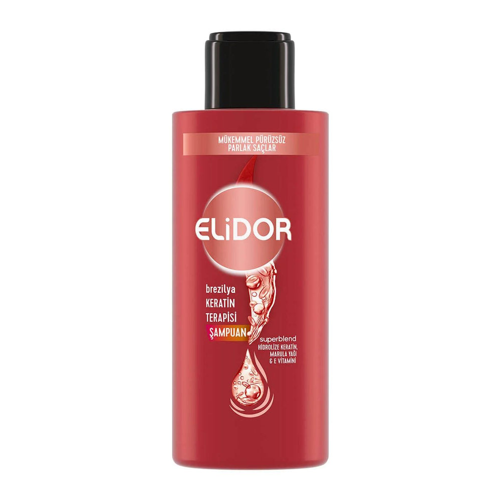 Elidor Keratin Travel Size Shampoo for Smooth Hair 90 ml