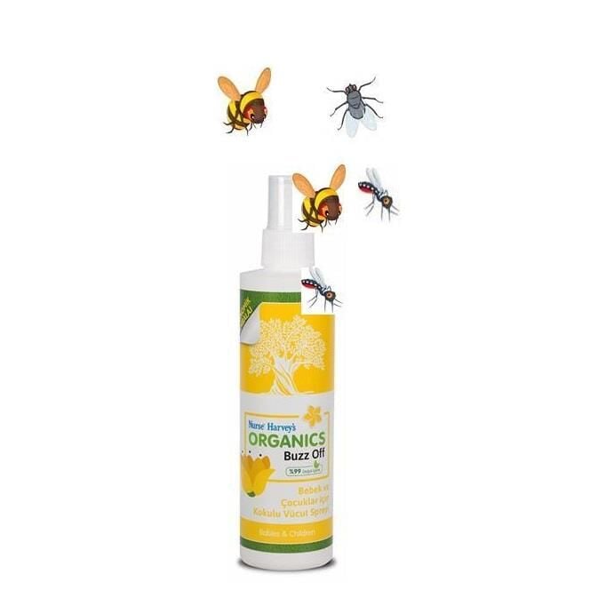 Nurse Harvey's Organics Buzz Off Natural Body Spray 180ml