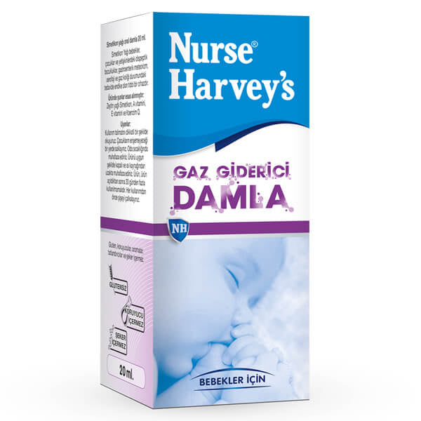Nurse Harveys Gas Relief Drops for Digestive Comfort 20 ml