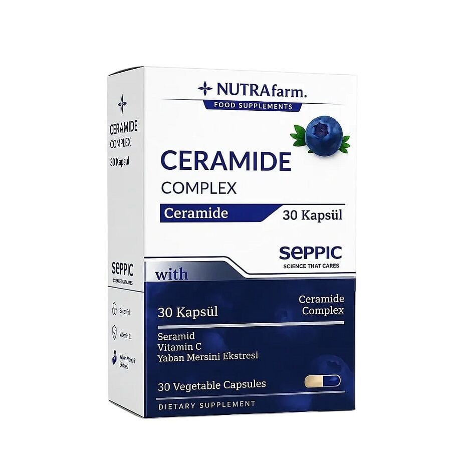 Nutrafarm Ceramide Complex Skin Support Supplement 30 Capsules