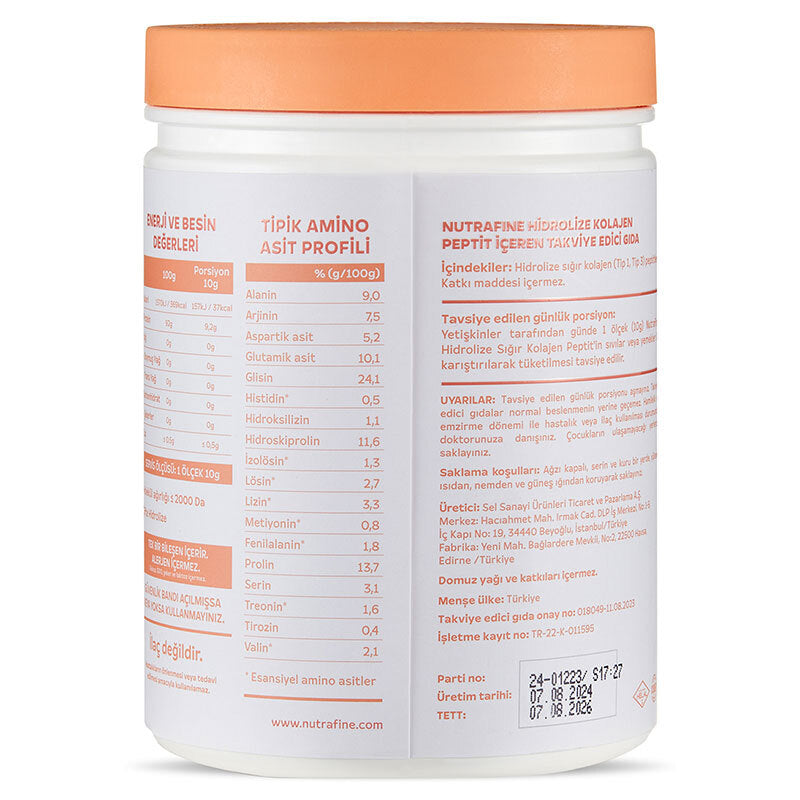 Nutrafine Bovine Collagen Type 1 & 3 Powder 300g