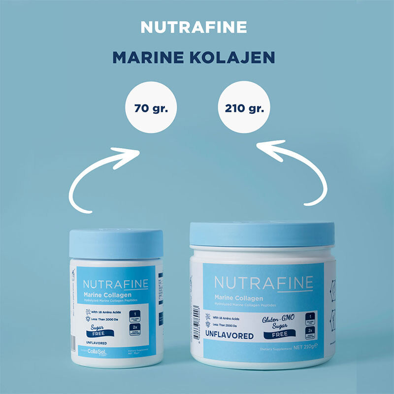 Nutrafine Marine Collagen Type 1 Fish Peptides Powder 210g