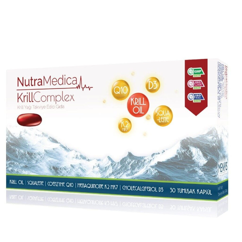 Nutramedica Krill Complex Omega-3 & CoQ10 Supplement 30 Capsules
