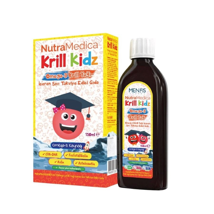 Nutramedica Krill Kidz Syrup Omega-3 Supplement 150ml