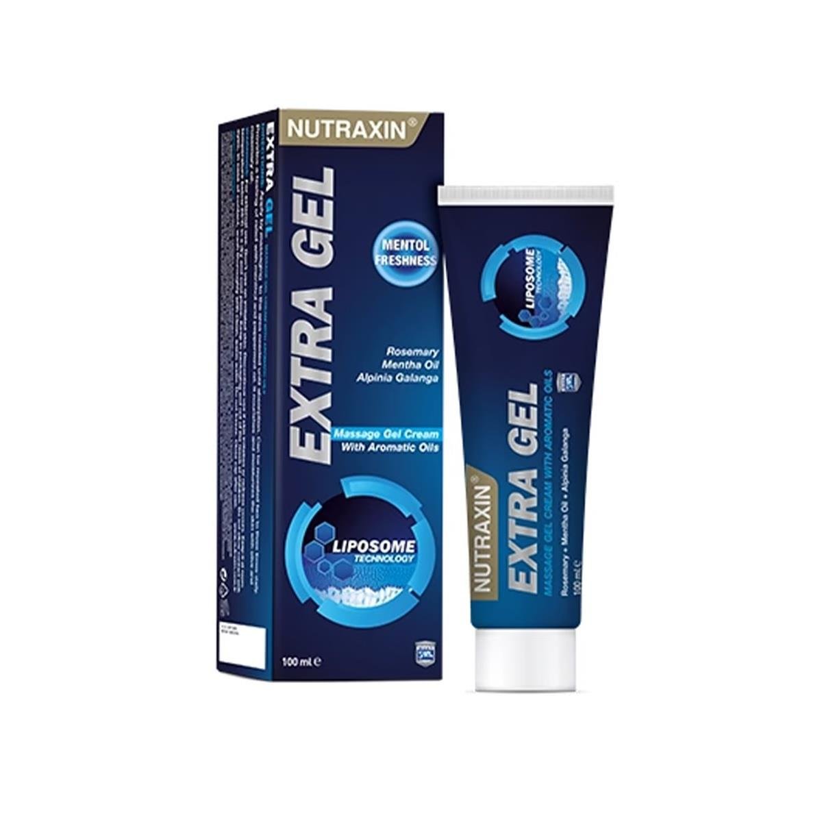 Nutraxin Extra Gel 100ml - Topical Pain Relief Gel with Glucosamine & Herbal Extracts - image 2