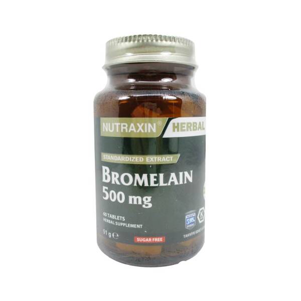 Nutraxin Bromelain 60 Tablets - Vitamin & Supplement