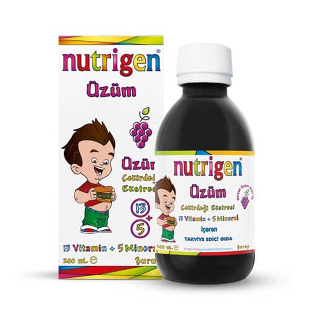 Nutrigen Grape Seed Extract Vitamin Syrup - Nutrient Rich | 6.76 fl oz - image 2