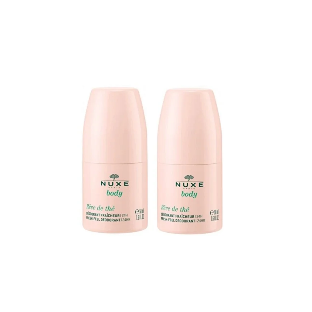 Nuxe Rêve de Thé 24HR Roll-On Deodorant Duo 2x50ml