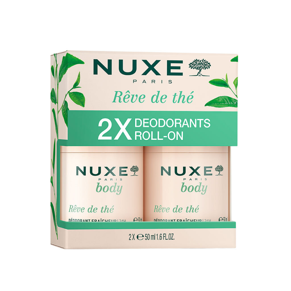 Nuxe Body Rêve de Thé 24H Fresh Deodorant Duo 2x50ml
