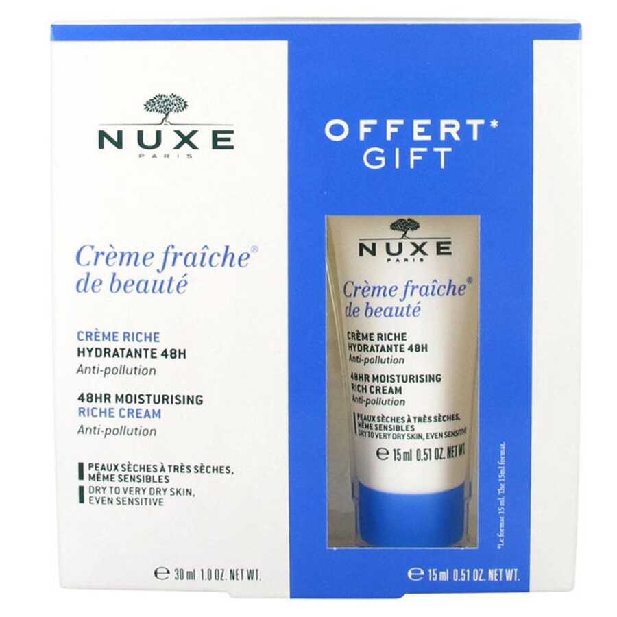 Nuxe Creme Riche 48H Moisturizing Cream Set