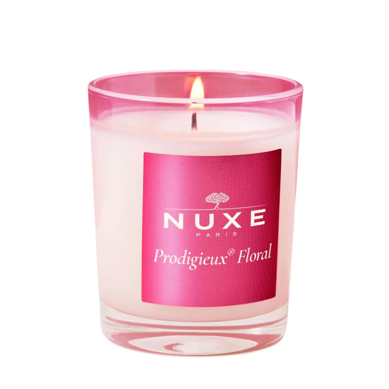 Nuxe Floral Scented Candle with Relaxing Aroma 60g