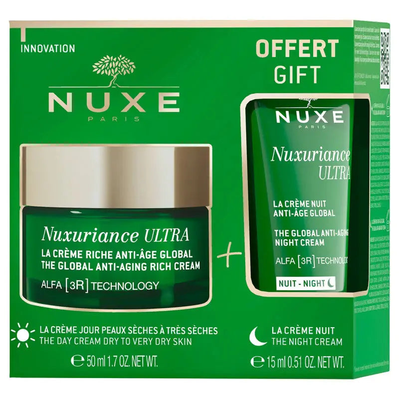 Nuxe Nuxuriance Ultra Rich Cream and Night Cream Set 50ml + 15ml