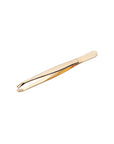 Lionesse Gold Straight Tweezers for Precision Grooming