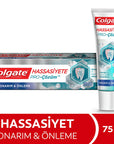 Colgate Pro-Relief Sensitive Toothpaste: Repair & Prevent Gum Recession, Long-Lasting Sensitivity Relief, Pro-Argin Formula 75ml Colgate Sensitive Toothpaste: Relief & Gum Protection toothpaste, toothpaste for sensitive teeth, sensitive teeth toothpaste, Colgate toothpaste, gum health toothpaste, tooth sensitivity relief, prevent gum recession, pro-argin toothpaste, dental care, oral hygiene, dental health, sensitive teeth, gum health, oral care, pro-argin, pain relief, pain relief toothpaste, dental hygien
