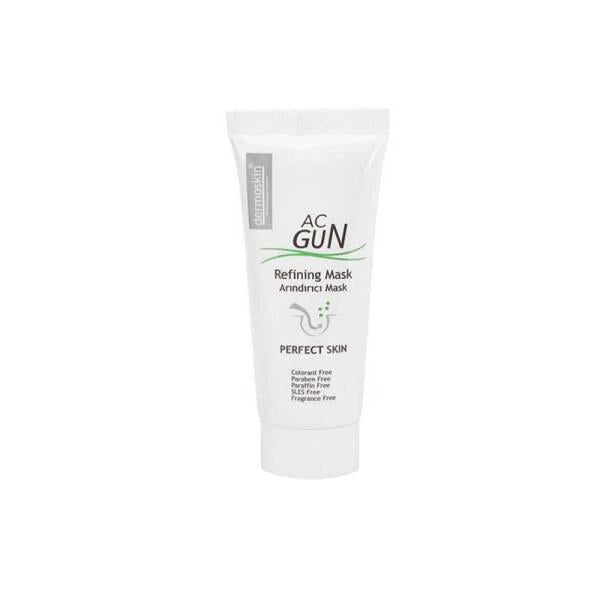 Dermoskin Acnegun Refining Mask 30ml - Acne Treatment & Oily Skin Care Solution with Salicylic Acid & Sulfur - Acne Treatment