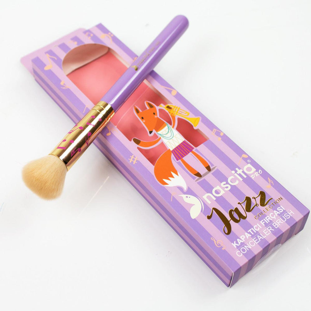 Nascita - Jazz Makeup Brush for Precise Application, Soft Natural-Synthetic Bristles, Professional & Daily Use - view 2