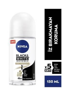 nivea black roll-on deodorant 50ml, smooth and silky roll-on deodorant for women, nivea roll-on deodorant in black packaging Nivea Black Roll-On Deodorant - Silky Smoothness | 50ml Nivea Black Roll-On Deodorant - 50ml nivea, roll-on-deodorant, women, personal-care, deodorant, smoothness, 48-hour-protection, moisturizing, freshness, ai-generated