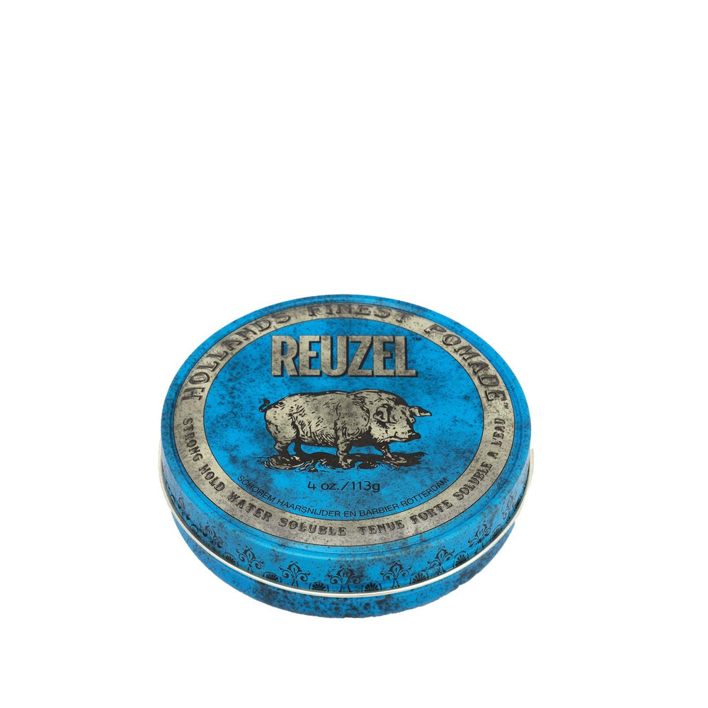Reuzel Blue Strong Hold Water Soluble Hair Styling Product for Men - 113g - Hair Styling