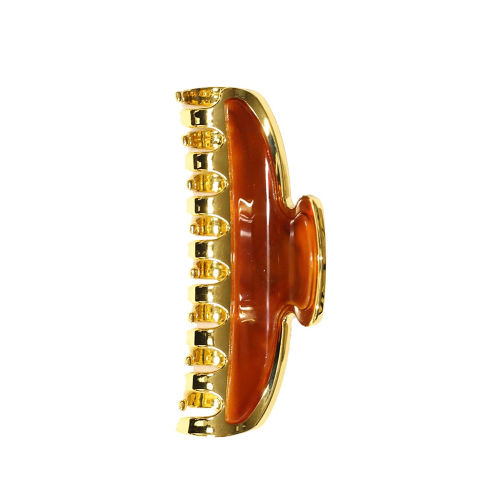 Janeke Gold Hair Clip Elegant Claw Design JG29100DBL