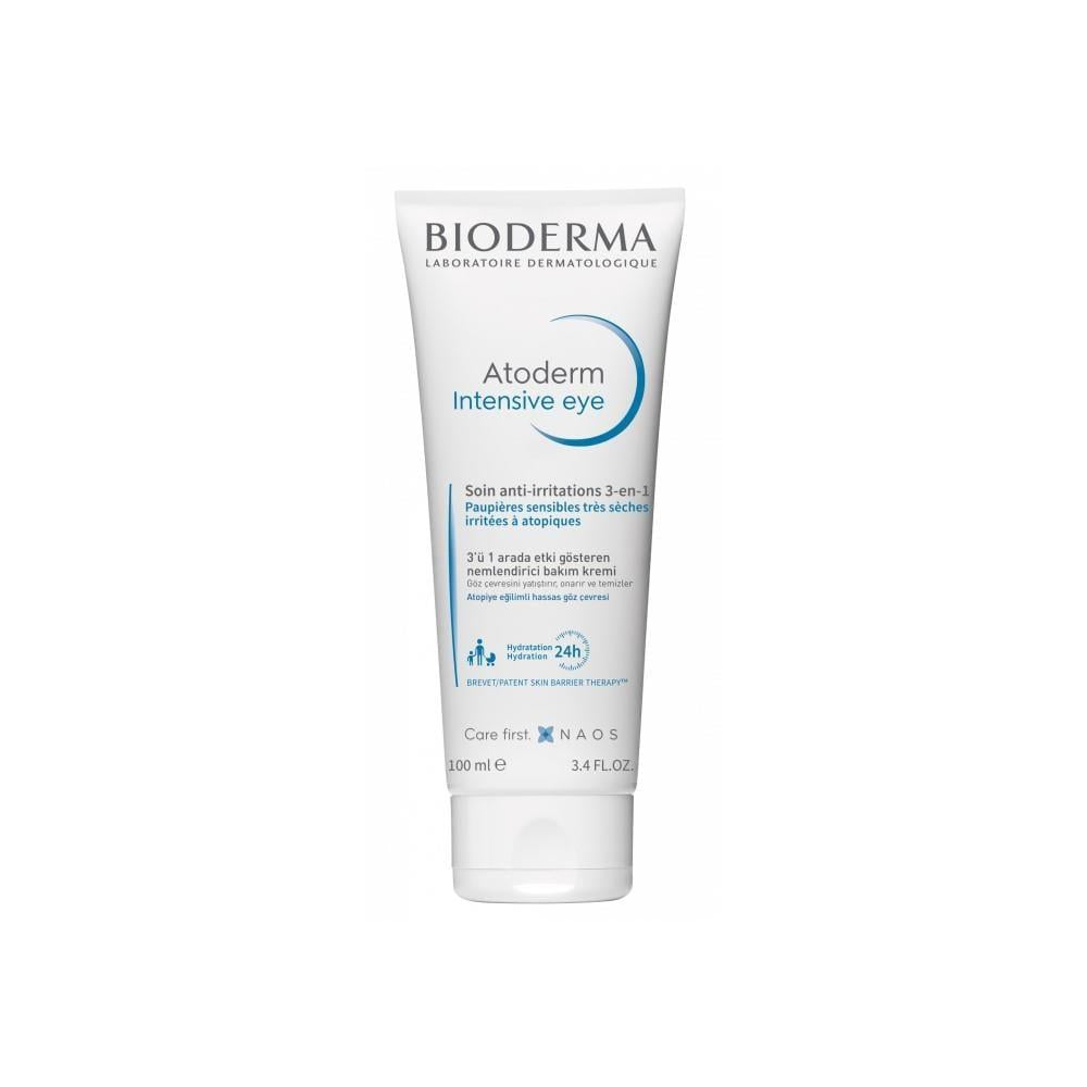Bioderma Atoderm Intensive Eye Cream & Makeup Remover: Soothe Dry, Sensitive Eyes with Gentle Hydration & Cleansing - image 3