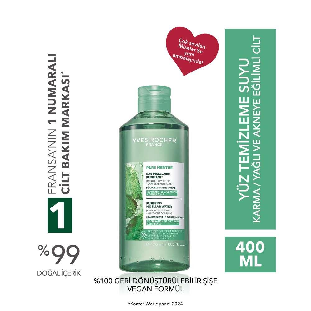 Pure Menthe Micellar Cleansing Water for Oily Skin 200ml
