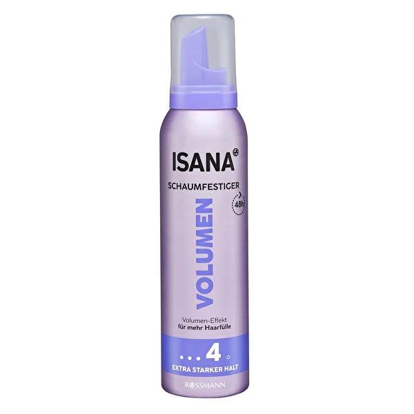 Isana Volumizing Hair Mousse - 48 Hour Hold, Vegan, Dermatologically Tested - 5.07 fl oz Isana Hair Mousse - 48 Hour Hold, Vegan & Dermatologically Tested hair mousse, volumizing hair product, long-lasting hair styling, vegan hair care, dermatologically tested hair products, hair volumizer, 48 hour hold, cruelty-free hair products, UV protection for hair, sensitive scalp hair care, vegan beauty products, hair styling products, long-lasting volume, hair care for fine hair, hair products for added volume