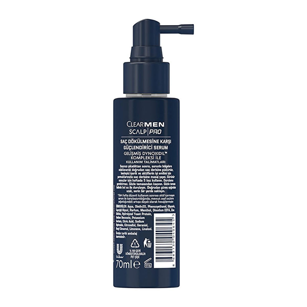 Clear Men Scalp Pro: Advanced Hair Growth Serum for Men - Clinically Proven Hair Loss Treatment - Strengthens & Thickens Hair for Increased Density Clear Men Hair Growth Serum: Thicken & Stop Hair Loss hair growth serum, hair loss treatment men, hair thinning serum, anti hair loss serum, men's hair growth products, hair density serum, scalp treatment for hair loss, Dynoxidil hair serum, hair strengthening serum, mens hair thickening products, hair growth, hair loss, thinning hair, scalp treatment, hair care