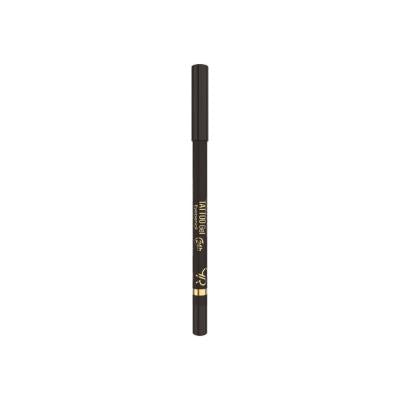 Golden Rose Tattoo Gel Eyeliner 102 - Waterproof, Smudge-Proof, Vegan Long Lasting Eye Pencil for Intense Definition Golden Rose Gel Eyeliner: Waterproof, Vegan, Smudge-Proof gel eyeliner, waterproof eyeliner, smudge proof eyeliner, vegan eyeliner, long lasting eyeliner, Golden Rose eyeliner, semi-matte eyeliner, eye pencil 102, eyeliner, eye makeup, vegan makeup, smudge-proof, water resistant, long-wear, cosmetics, beauty, eye definition, makeup, gel eye pencil, eye pencil, semi matte finish, easy applicat