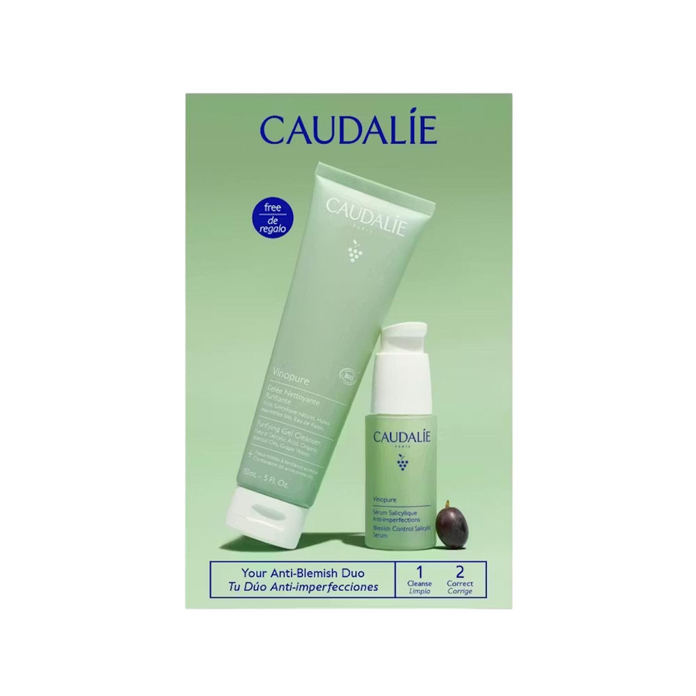 Caudalie Vinopure Blemish Control Duo Clarifying Skincare Set