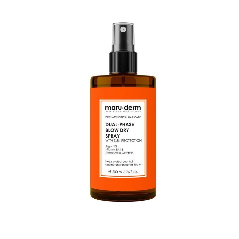 Maruderm Dual Phase Heat & Sun Protection Blow Dry Spray 200 ml