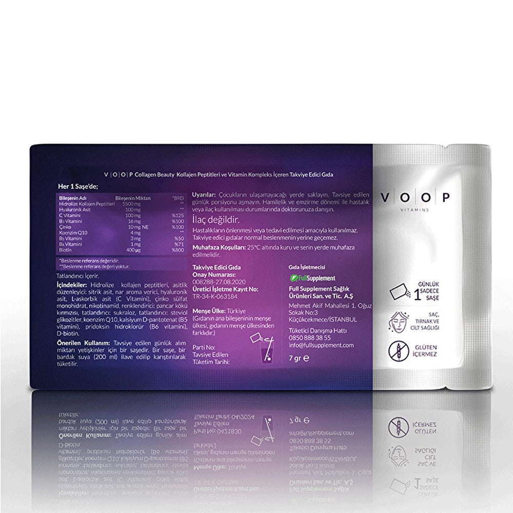Voop Collagen Supplement - Anti-Aging Beauty Wellness with Hyaluronic Acid & Biotin Voop Collagen Supplement - Anti-Aging Beauty Solution collagen supplement, beauty wellness, anti-aging, gluten-free, hyaluronic acid, biotin, skin health, hair health, nail health, wellness supplements, beauty products