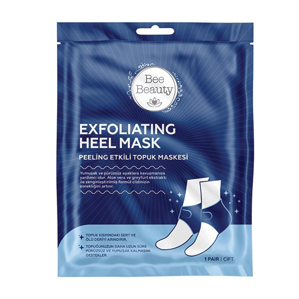 Bee Beauty Exfoliating Heel Mask for Smooth Feet