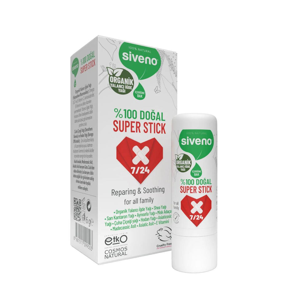 Siveno Natural Super Stick Soothing Balm for Dry Skin 6g