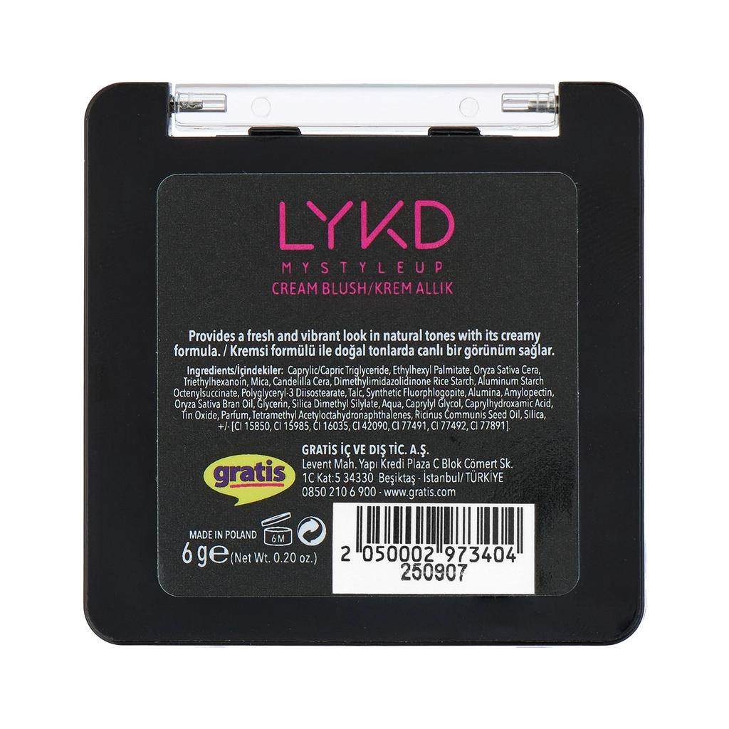 LYKD Cream Blush in 506 Pink Dream for a Natural Flush