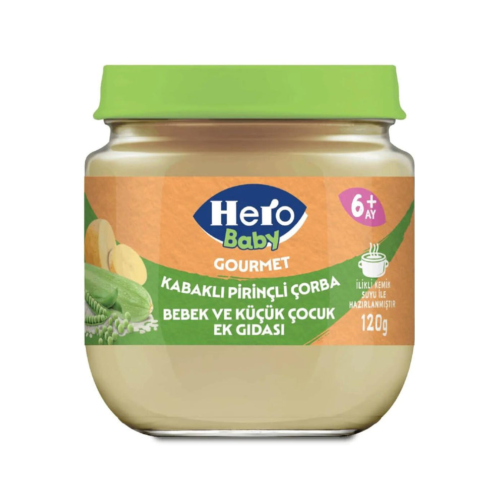 Hero Baby Gourmet Pumpkin and Rice Puree Jar 120g