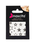 Nascita Stars Sticker: Easy Apply Temporary Star Tattoos for Kids & Adults - Body Art Stickers, 20 Count - image 5