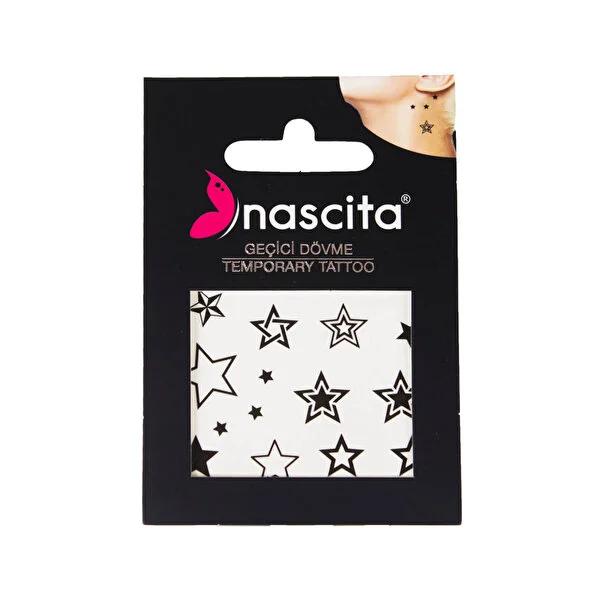 Nascita Stars Sticker: Easy Apply Temporary Star Tattoos for Kids & Adults - Body Art Stickers, 20 Count - image 5