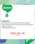 Siveno Natural Roll-On Teen Pink Deodorant - 50 ml, Natural Ingredients for Long-Lasting Odor Protection - image 4