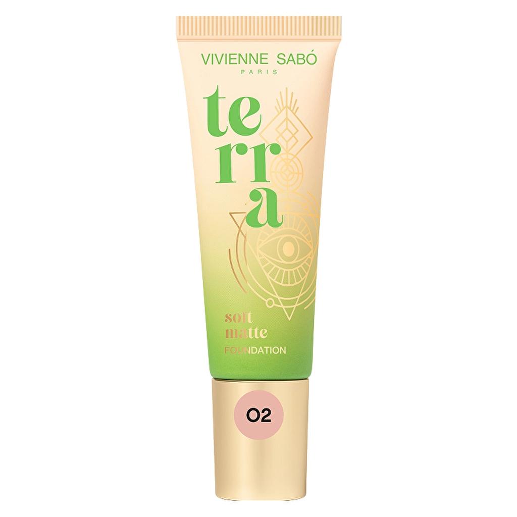 Vivienne Sabo Terra Matte Foundation 02 Beige 25ml